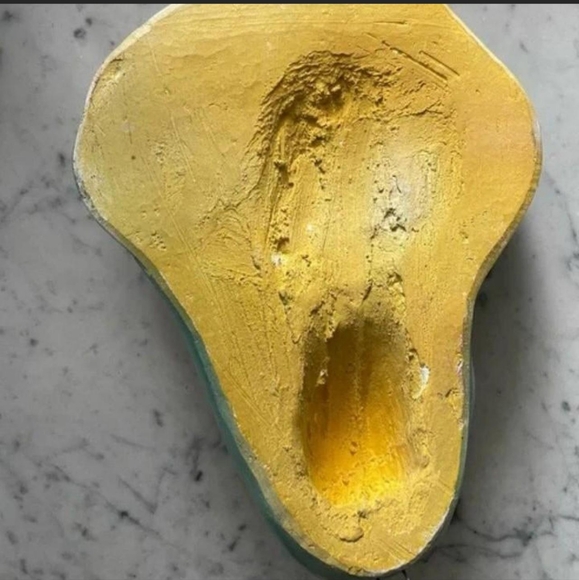 Vintage 1950's Virgin Mary Chalkware Wall Statue - Picture 7 of 7